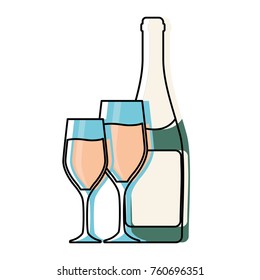 champagne bottle icon