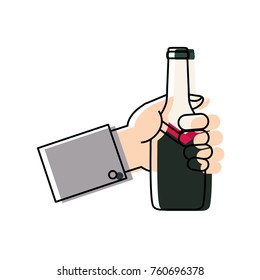 champagne bottle icon