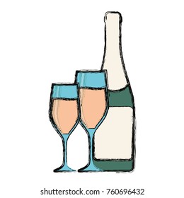 champagne bottle icon