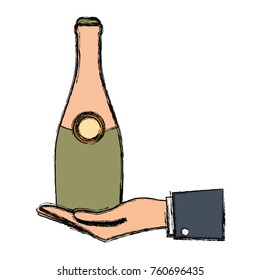 champagne bottle icon