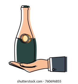 champagne bottle icon