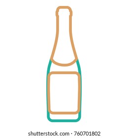 champagne bottle icon