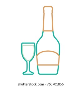 champagne bottle icon