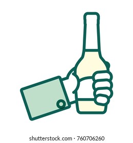 champagne bottle icon