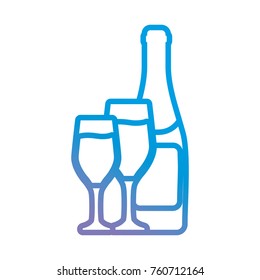 champagne bottle icon