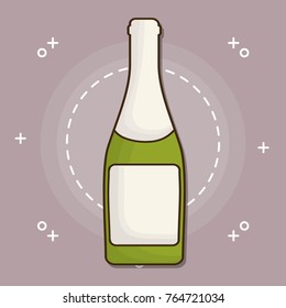 champagne bottle icon