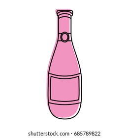 champagne bottle icon image 