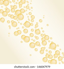 Champagne Bubbles Background