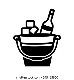 Champagne Bucket Icon