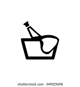  champagne bucket icon