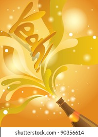 champagne burst