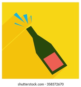 champagne celebration icon