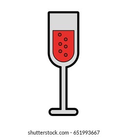 champagne cup cartoon