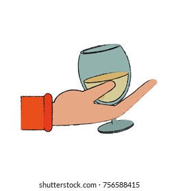 Champagne cup symbol