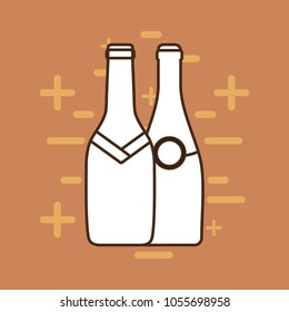 Champagne drink design