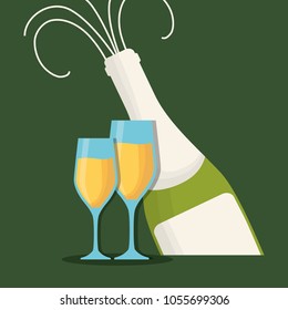Champagne drink design