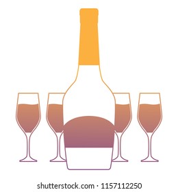 champagne drink design