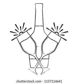 champagne drink design