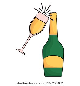 champagne drink design