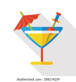 champagne drink flat icon