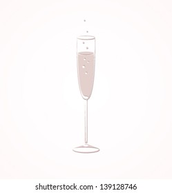 Champagne glass