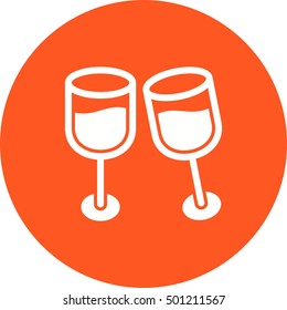 Champagne in Glass