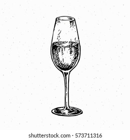 Champagne glass.