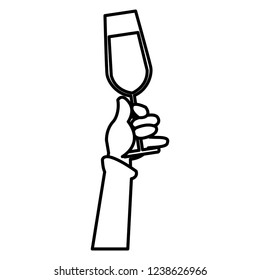 Champagne glass design