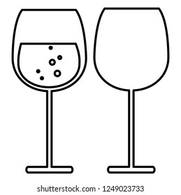 Champagne glass design