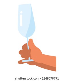 Champagne glass design