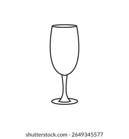 champanhe vidro emoji símbolo ícone símbolo ícone vetor ilustração
