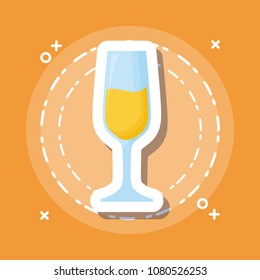 champagne glass icon 