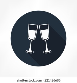 champagne glass icon