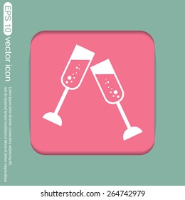 champagne glass icon