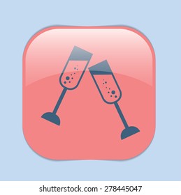 champagne glass icon