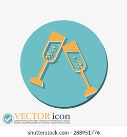 champagne glass icon