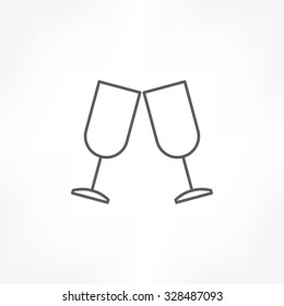 champagne glass icon