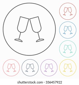 champagne glass icon