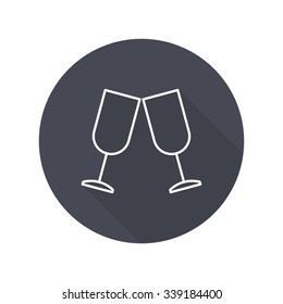 champagne glass icon