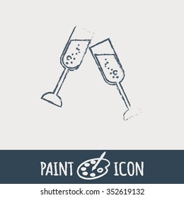 champagne glass icon