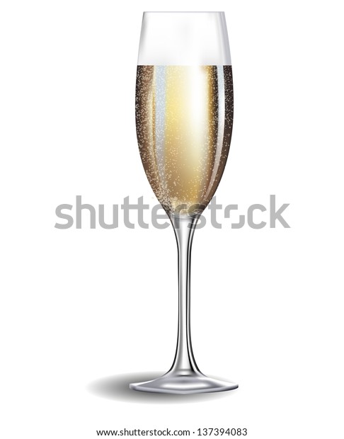 シャンパンガラスと分離型 のベクター画像素材 ロイヤリティフリー