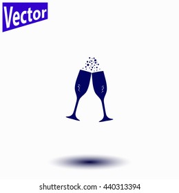 Champagne icon.