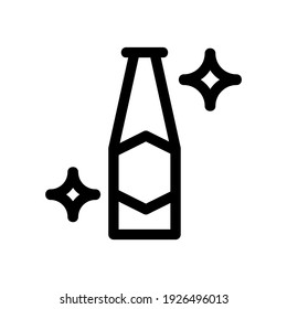 champagne icon or logo isolated sign symbol vector illustration - high quality black style vector icons

