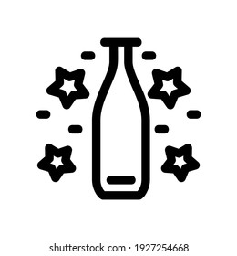 champagne icon or logo isolated sign symbol vector illustration - high quality black style vector icons
