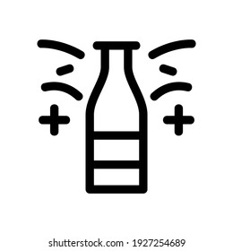 champagne icon or logo isolated sign symbol vector illustration - high quality black style vector icons
