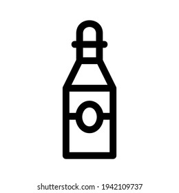champagne icon or logo isolated sign symbol vector illustration - high quality black style vector icons
