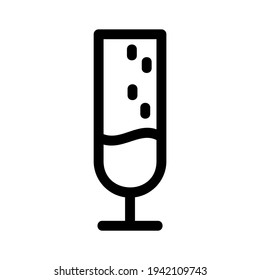 champagne icon or logo isolated sign symbol vector illustration - high quality black style vector icons
