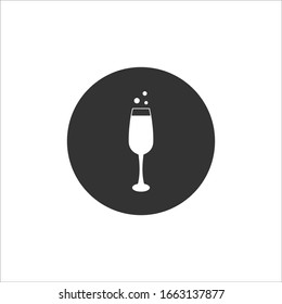 Champagne icon sign symbol vector 