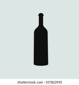 Champagne icon. Simple illustration of champagne vector icon for web