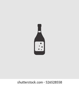 champagne icon vector illustration, can be used for web and mobile design